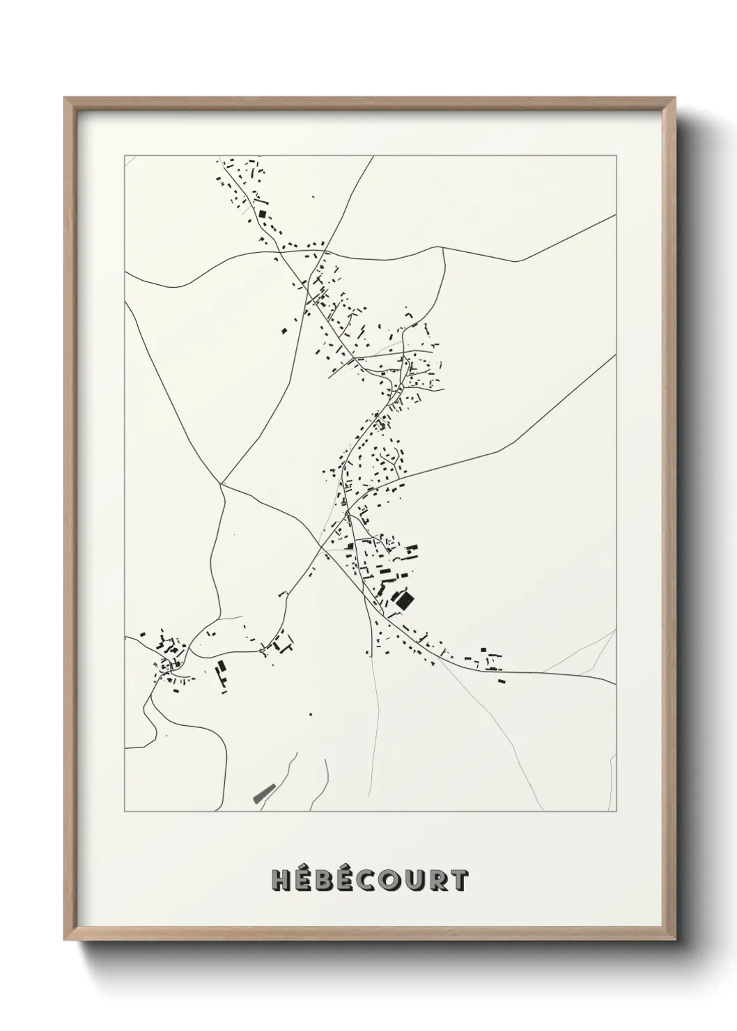 Un poster carteHébécourt