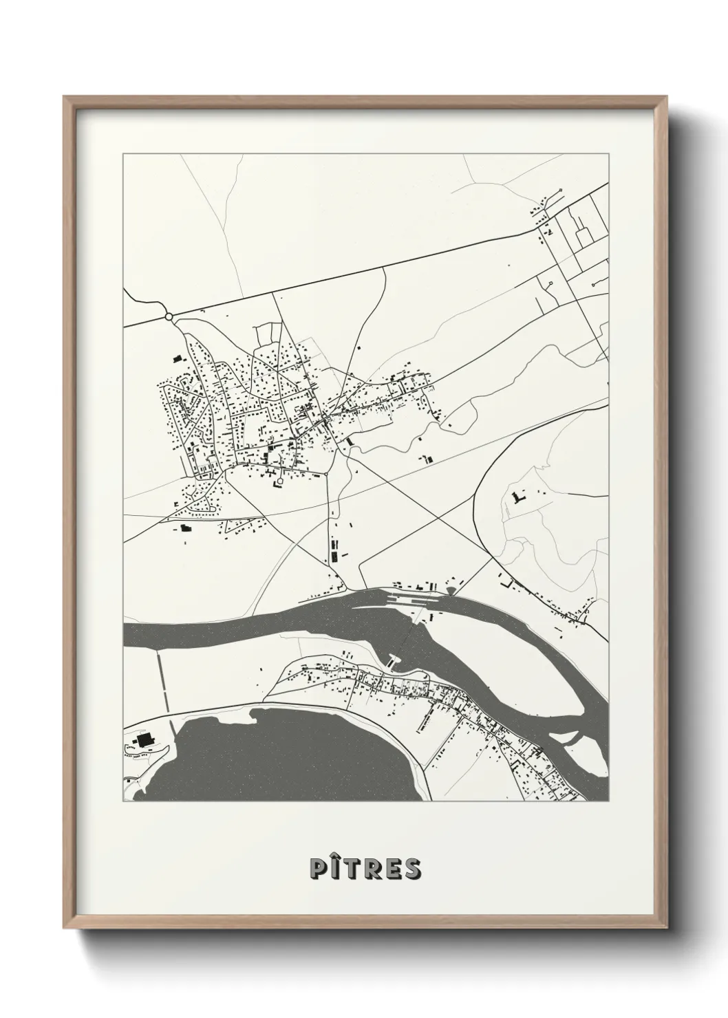 Un poster cartePîtres