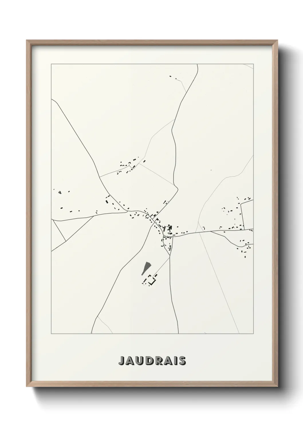 Un poster carteJaudrais