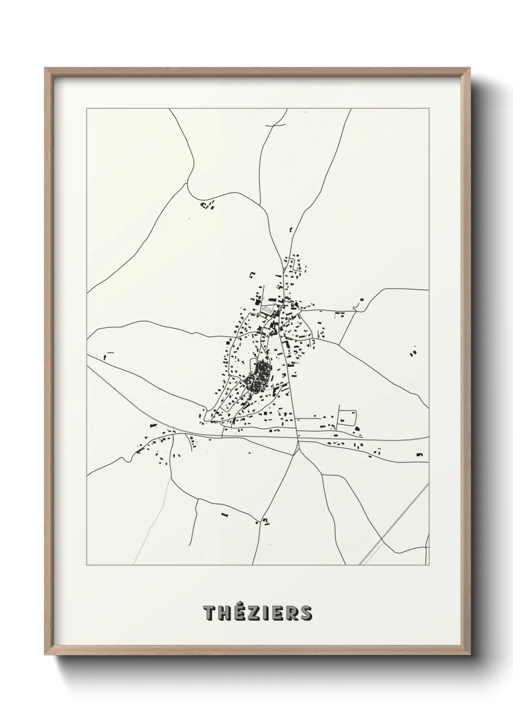 Un poster carteThéziers