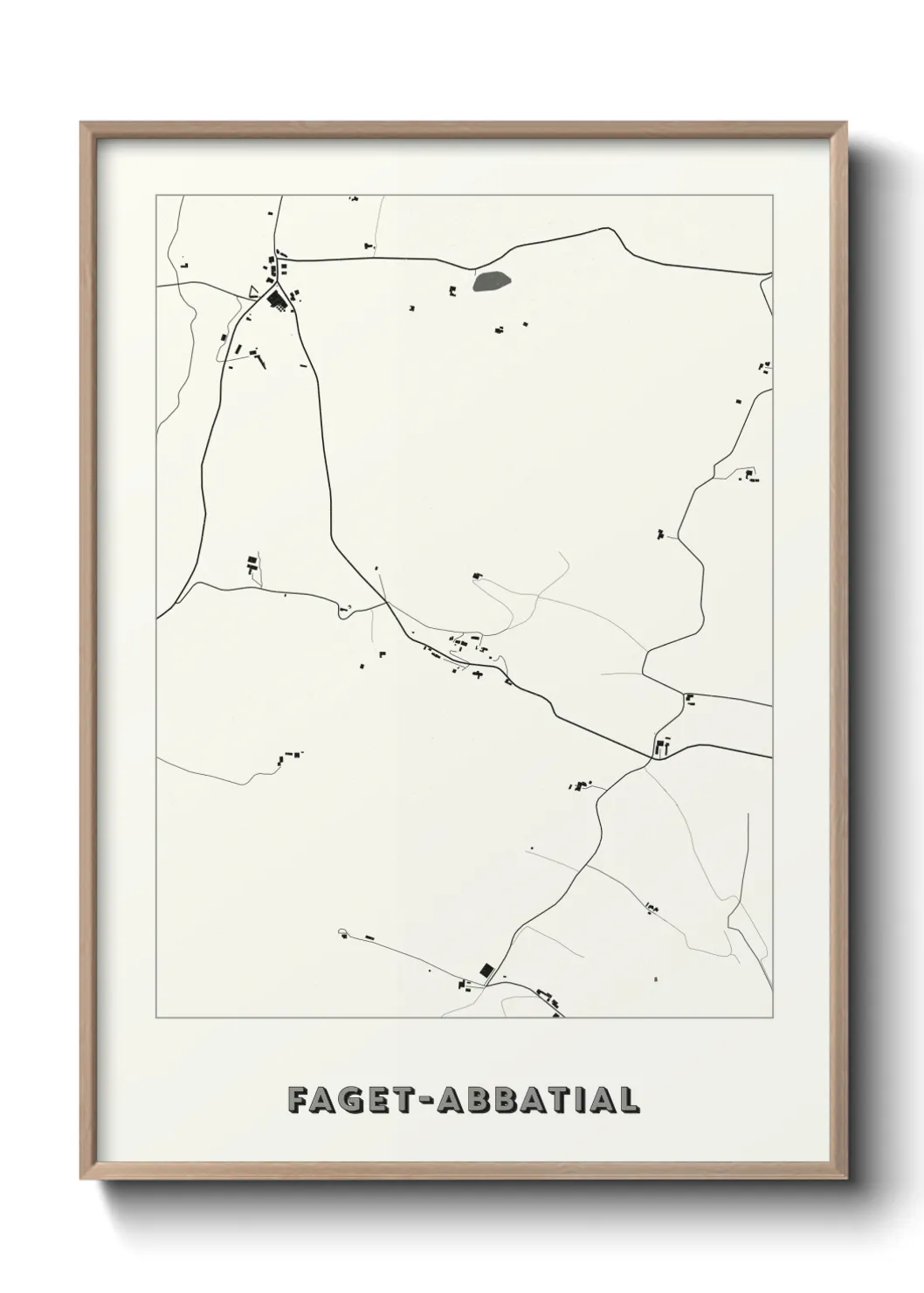 Un poster carteFaget-Abbatial