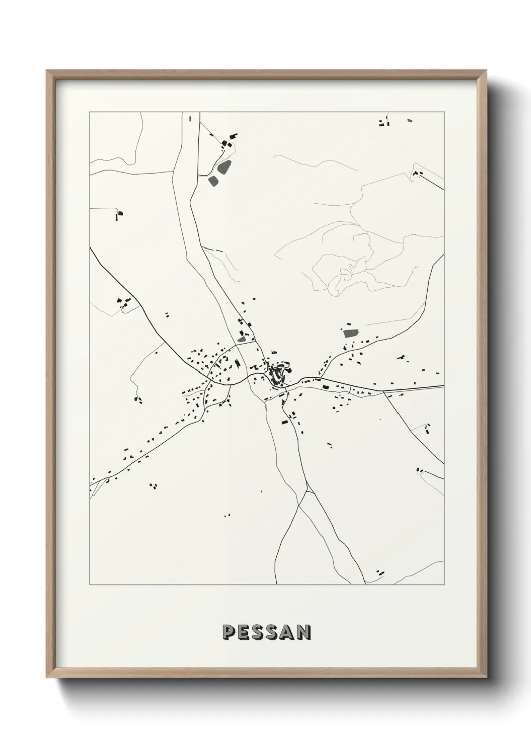 Un poster cartePessan