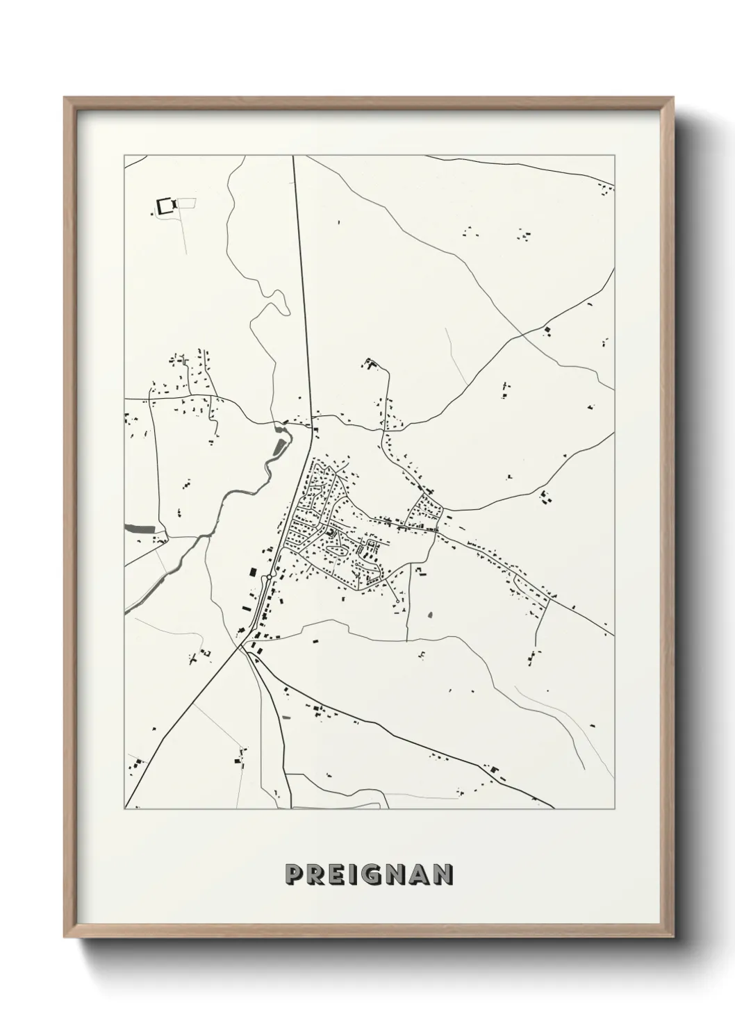 Un poster cartePreignan