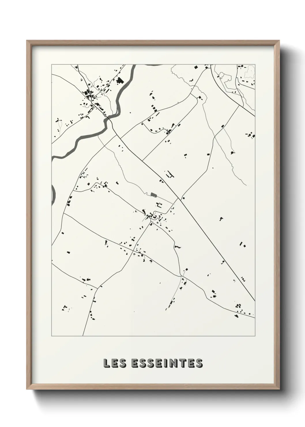 Un poster carteLes Esseintes