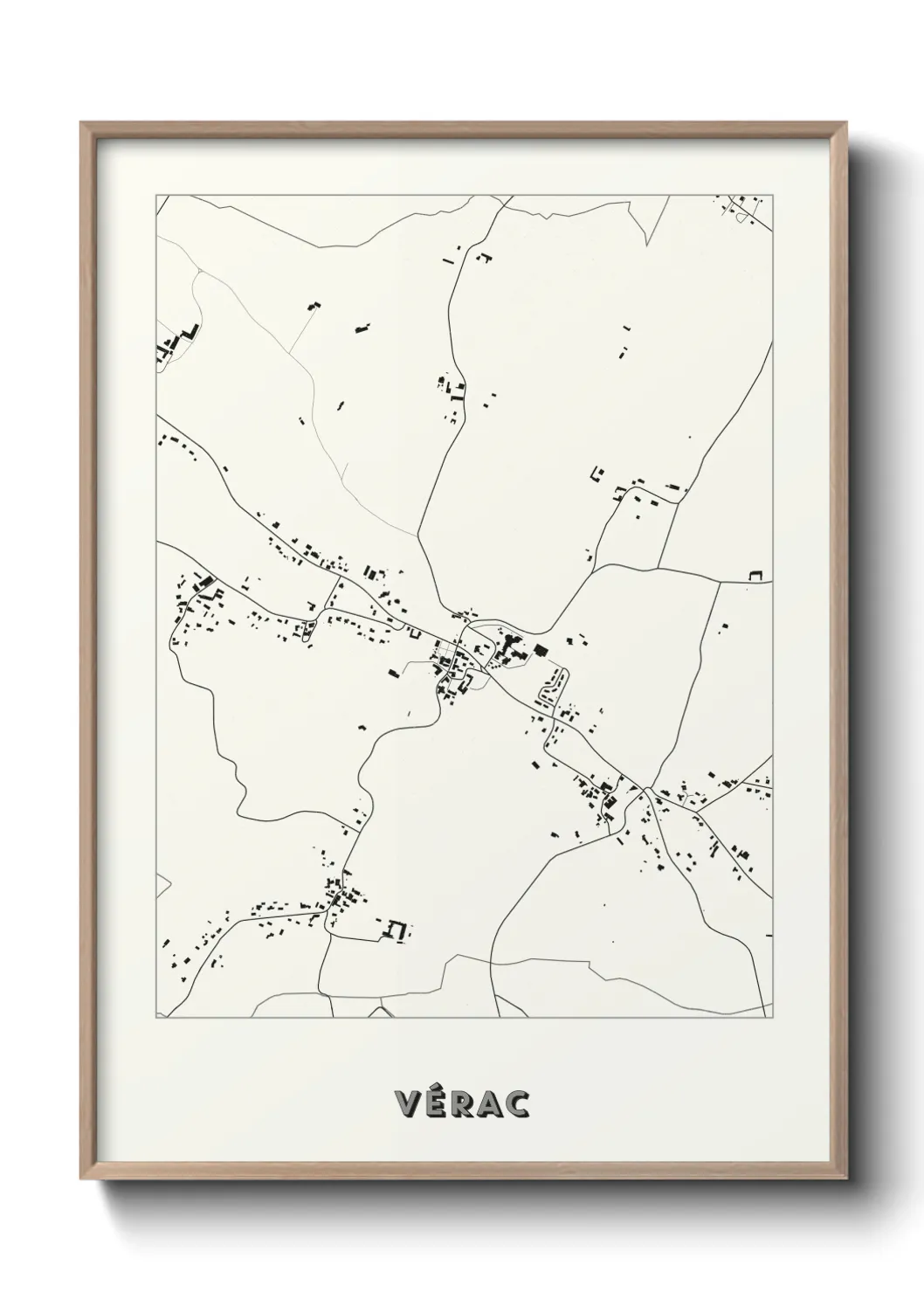 Un poster carteVérac