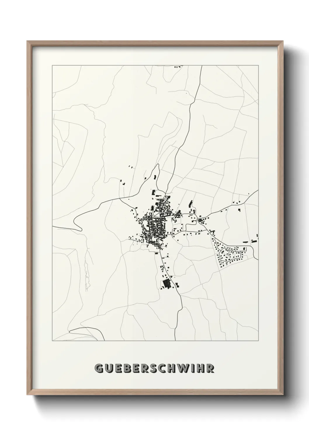 Un poster carteGueberschwihr