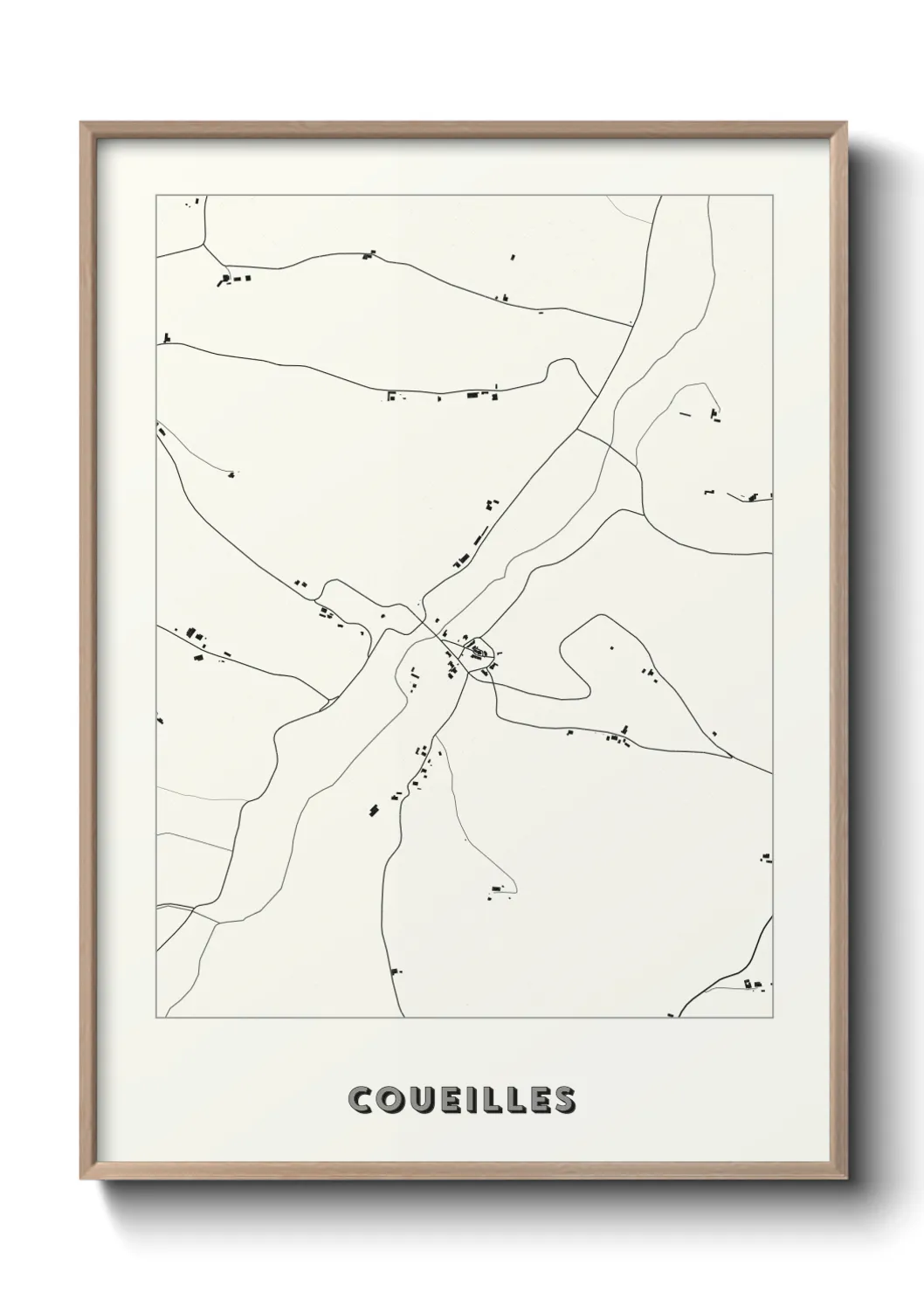 Un poster carteCoueilles