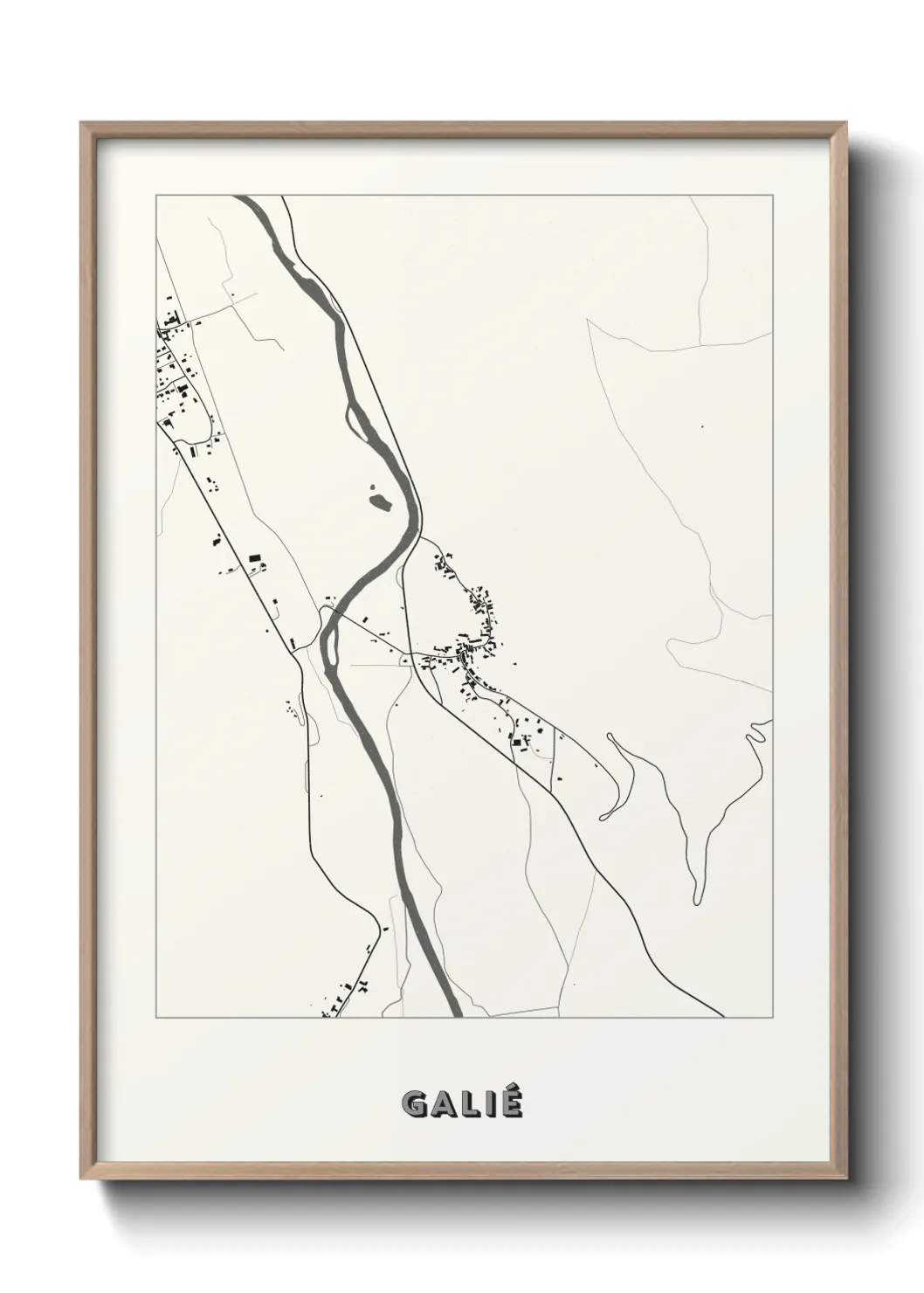 Un poster carteGalié