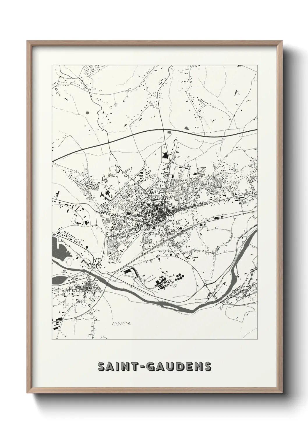 Un poster carteSaint-Gaudens