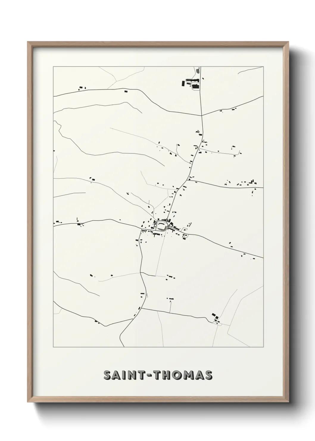 Un poster carteSaint-Thomas