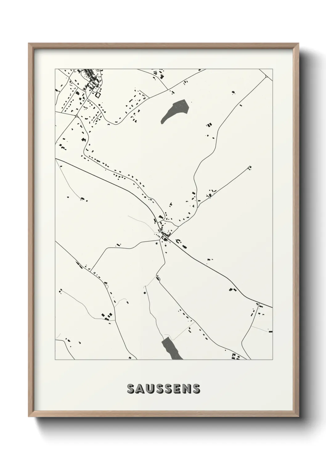 Un poster carteSaussens