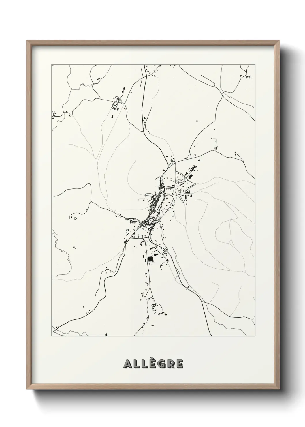 Un poster carteAllègre