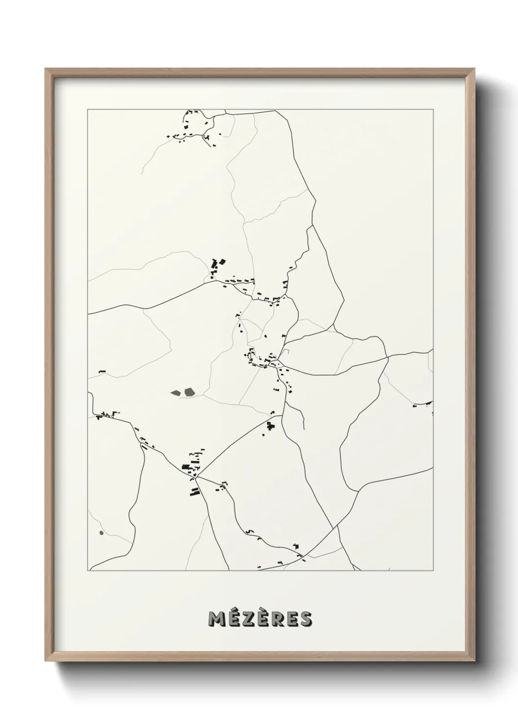 Un poster carteMézères