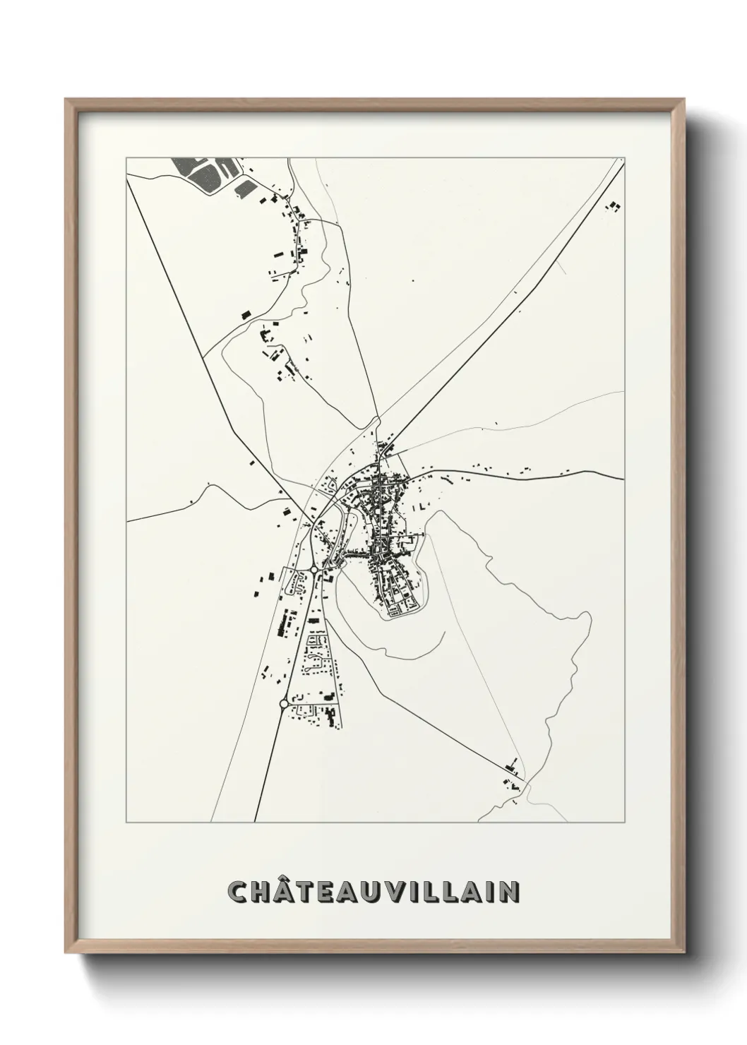 Un poster carteChâteauvillain