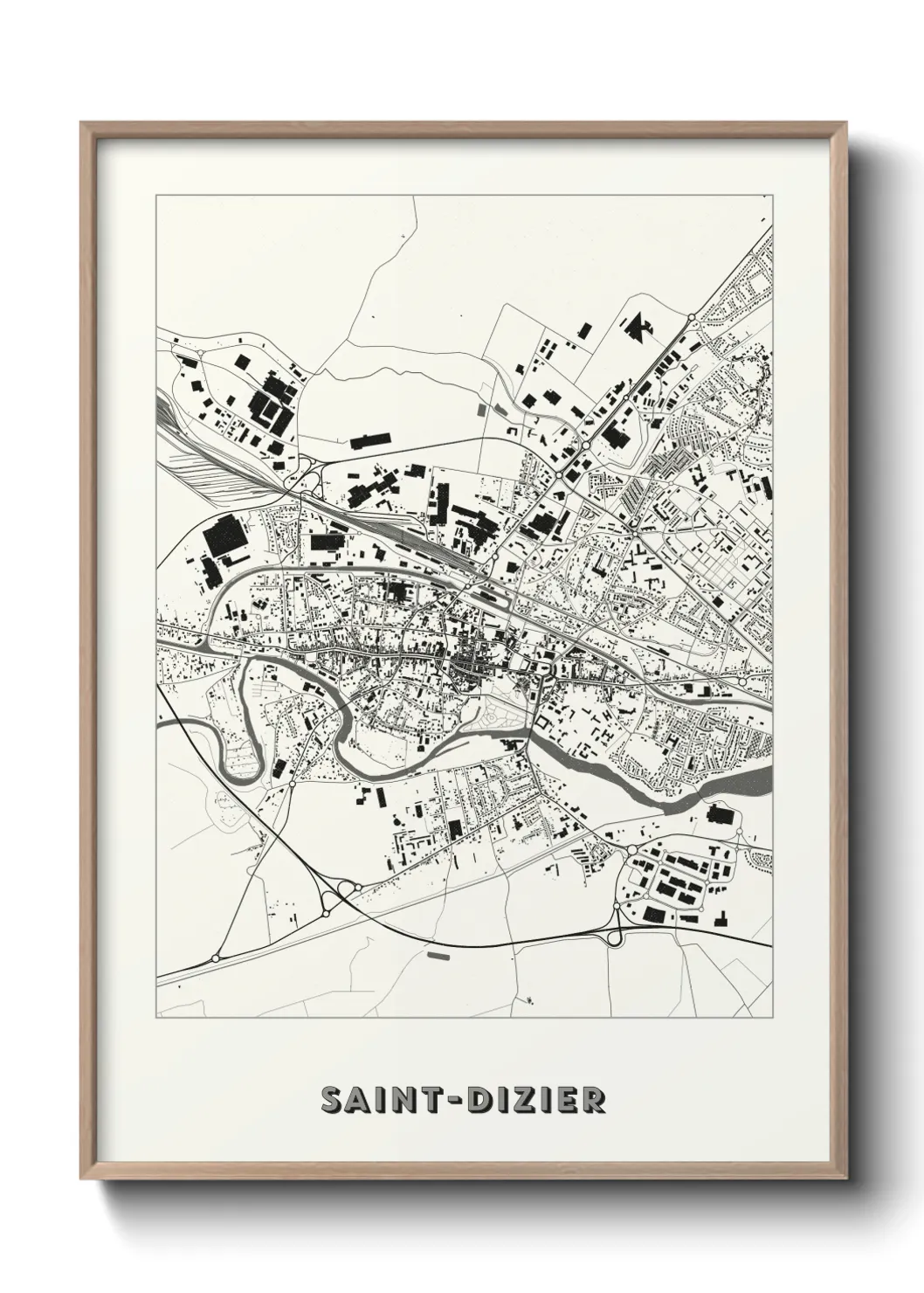 Un poster carteSaint-Dizier