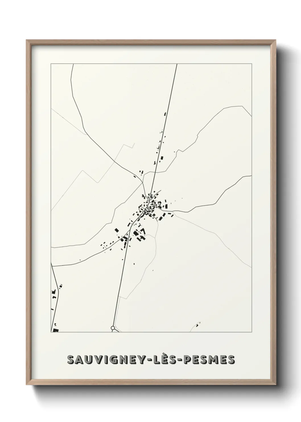 Un poster carteSauvigney-lès-Pesmes