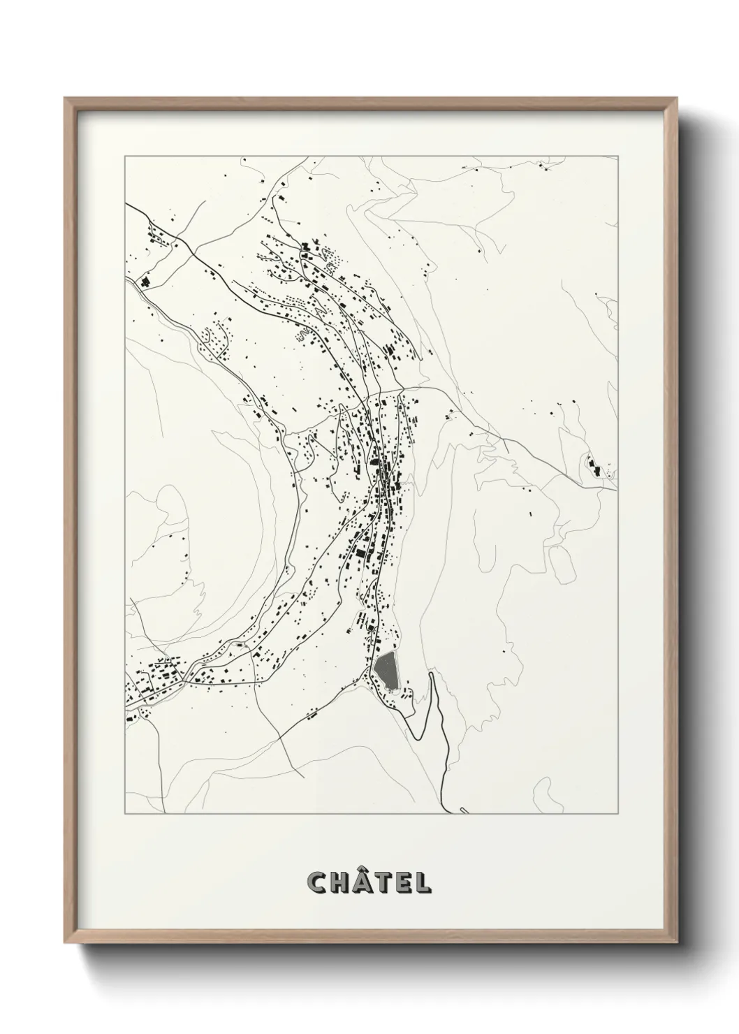 Un poster carteChâtel