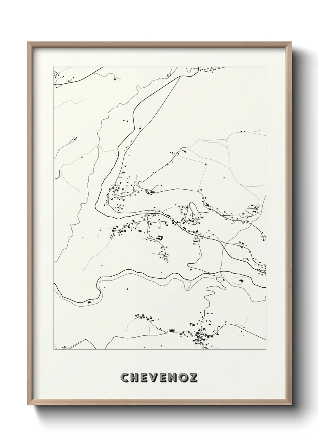 Un poster carteChevenoz