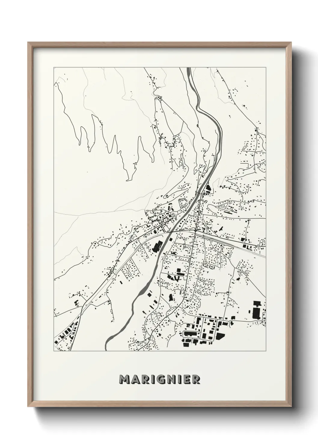 Un poster carteMarignier