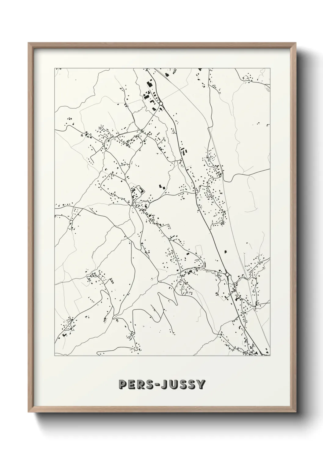 Un poster cartePers-Jussy