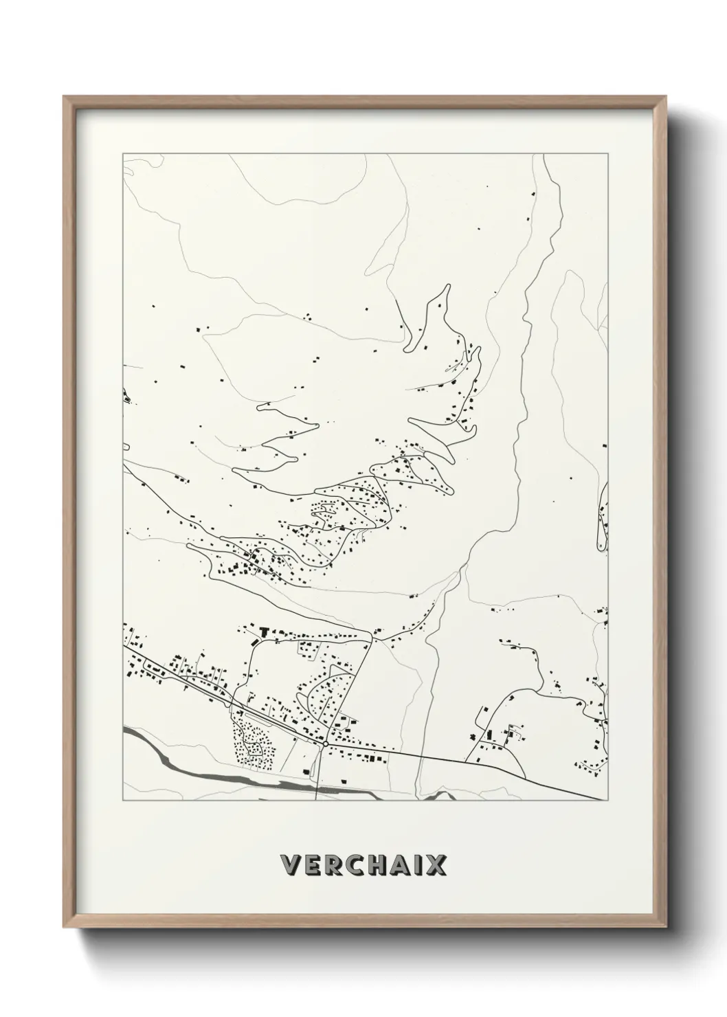 Un poster carteVerchaix