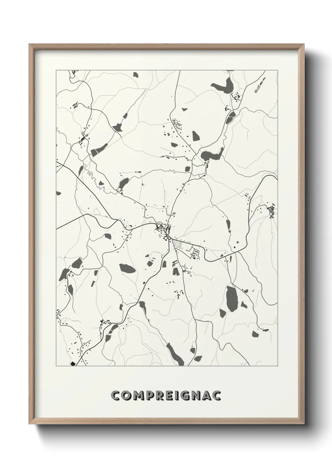 Un poster carteCompreignac