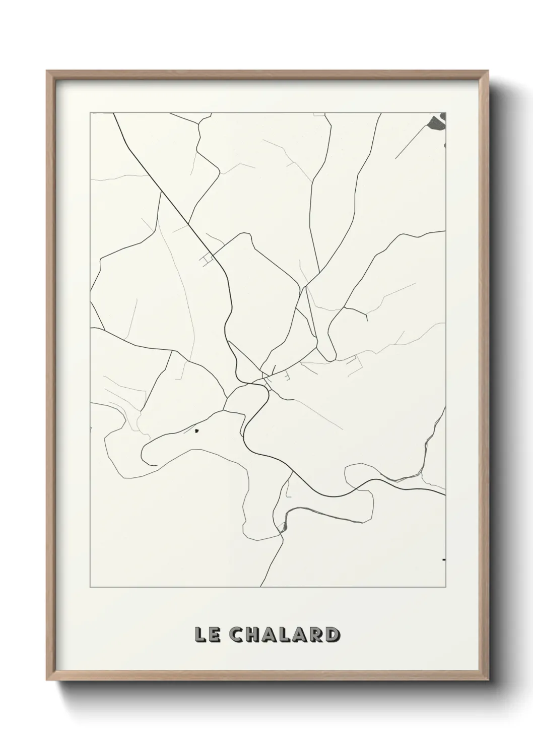 Un poster carteLe Chalard