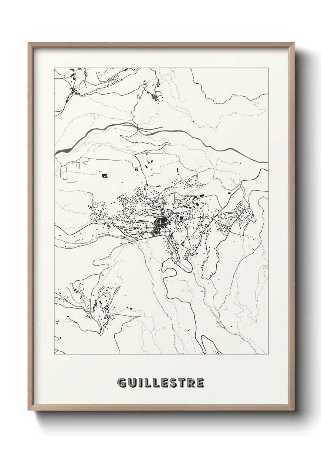 Un poster carteGuillestre