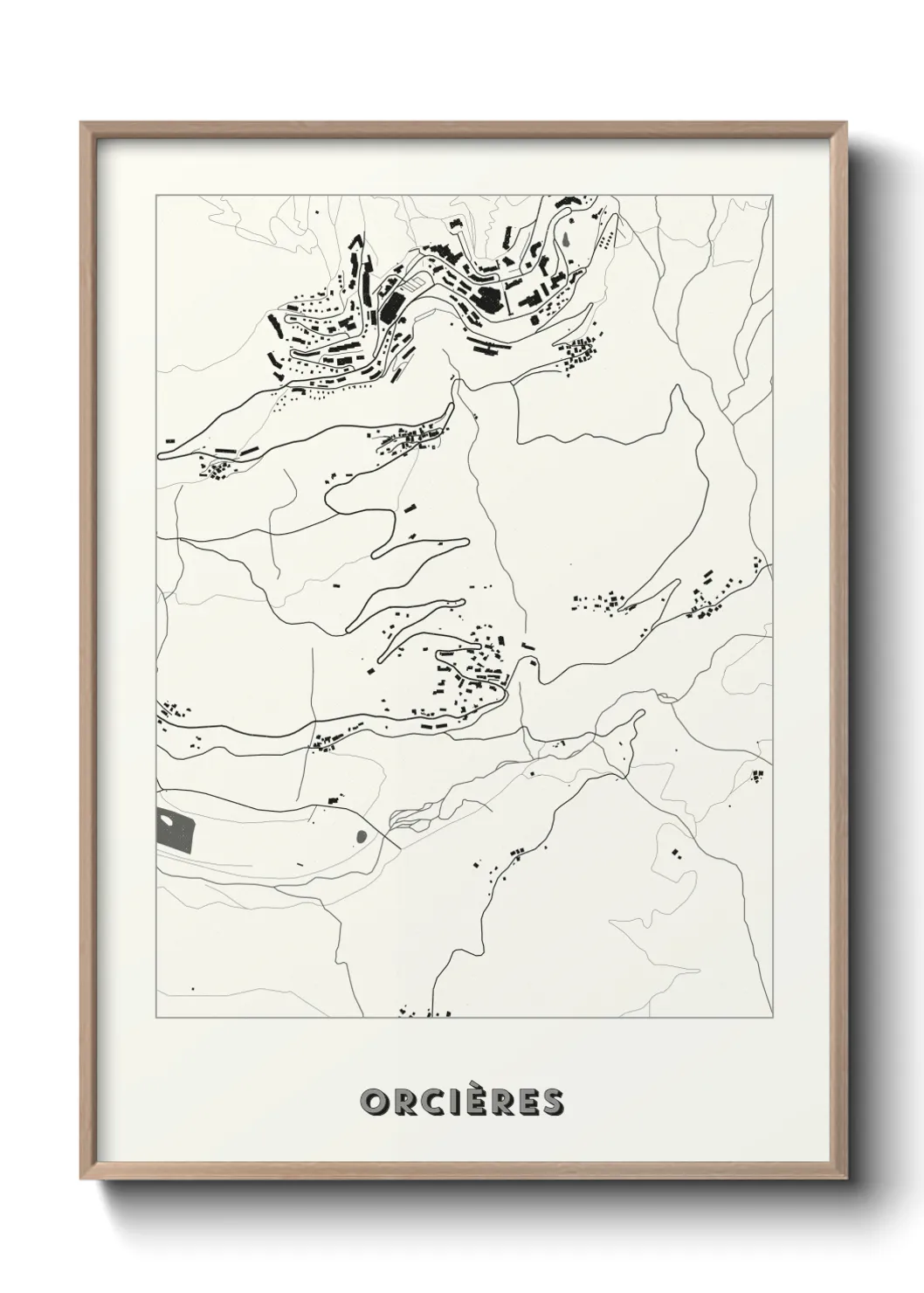 Un poster carteOrcières