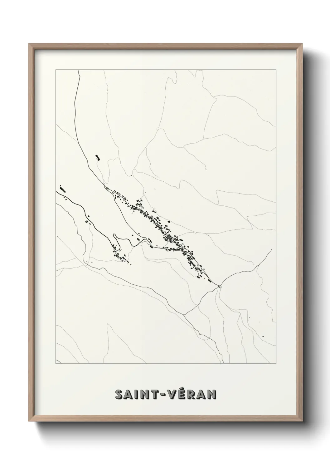 Un poster carteSaint-Véran