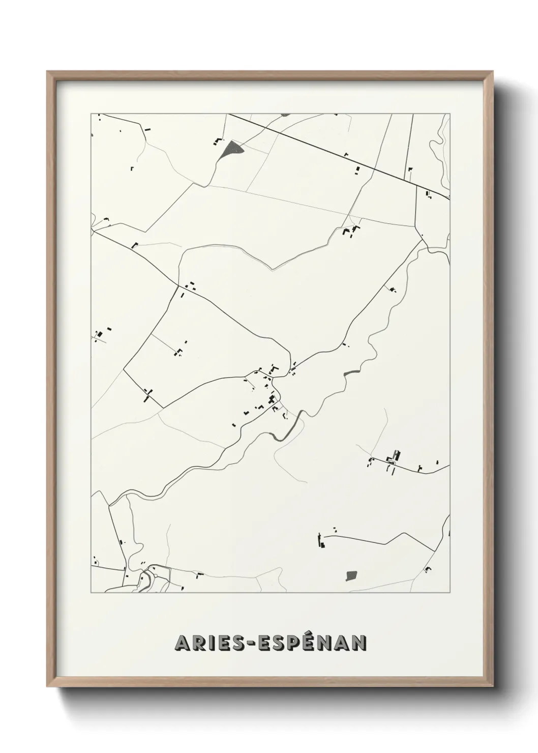 Un poster carteAries-Espénan