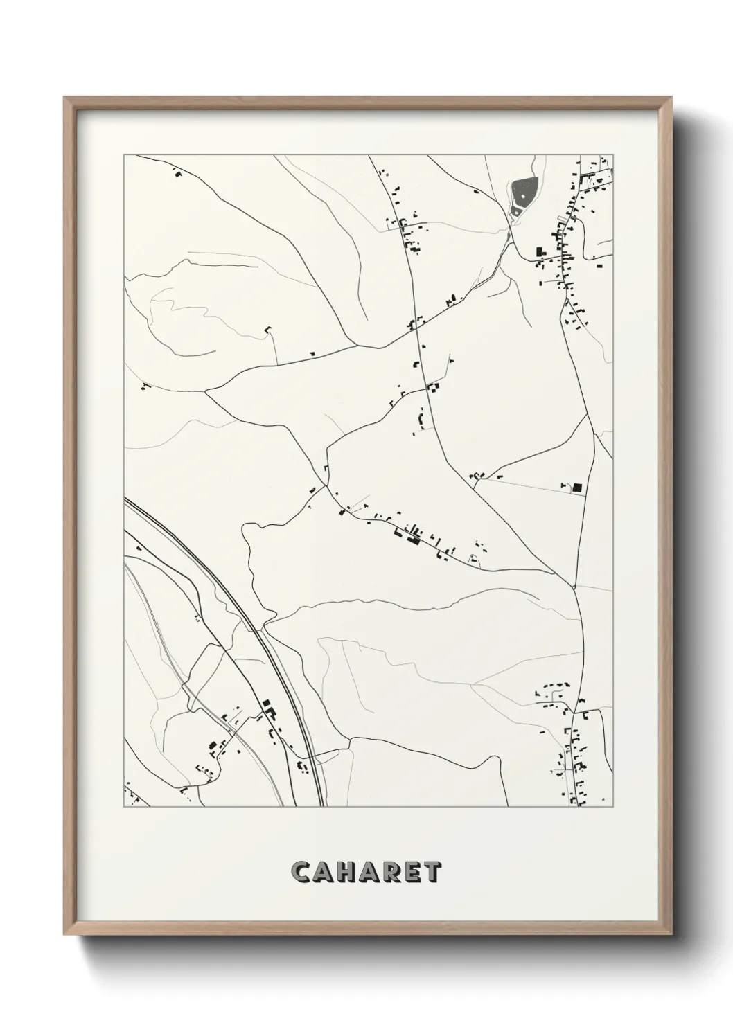 Un poster carteCaharet