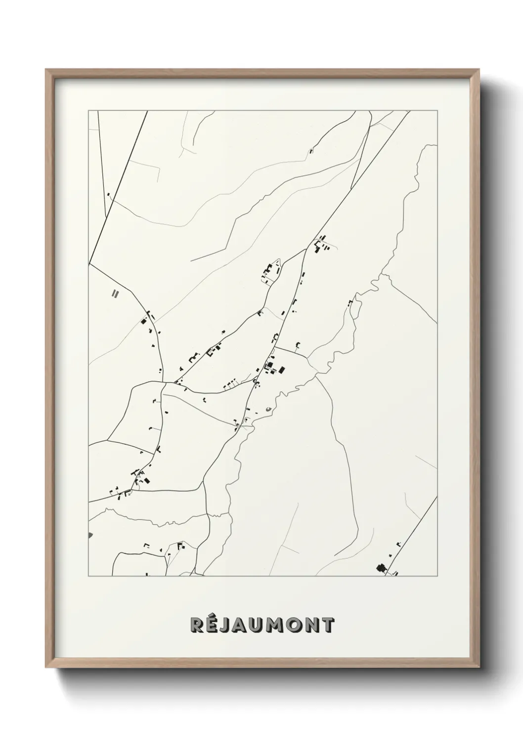 Un poster carteRéjaumont