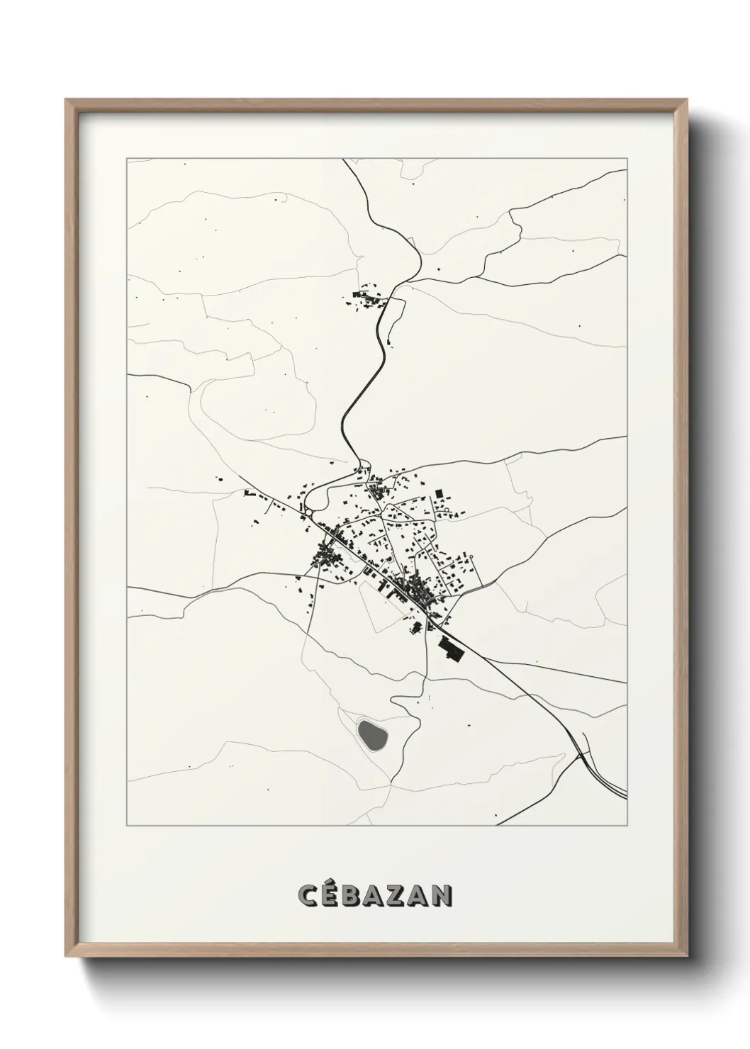 Un poster carteCébazan