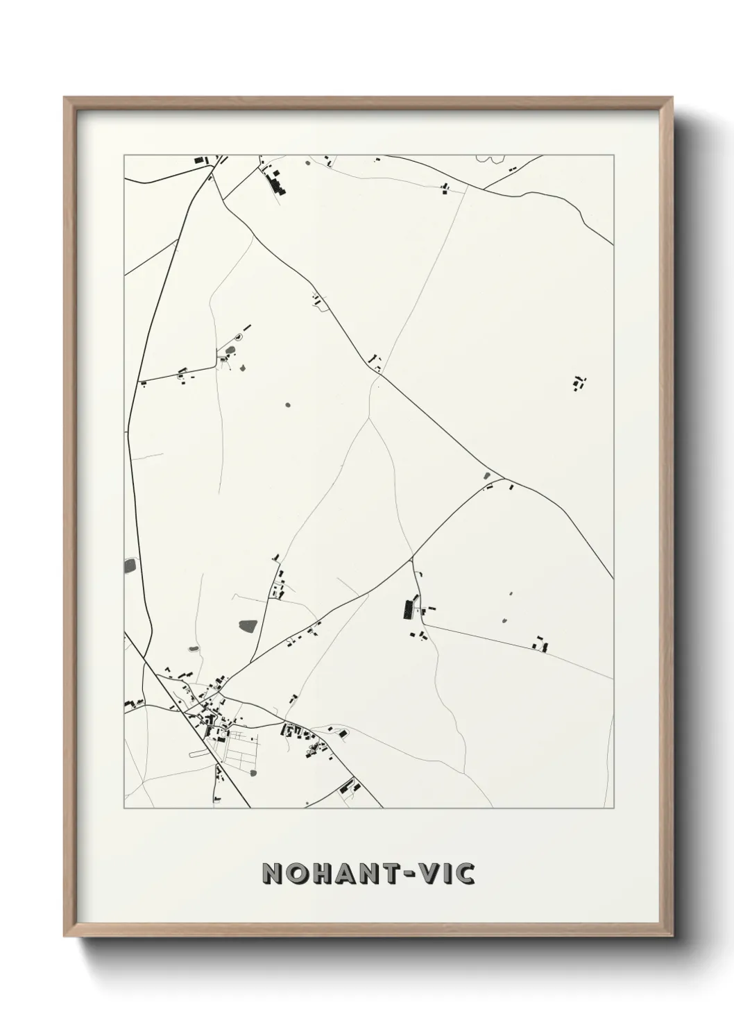 Un poster carteNohant-Vic