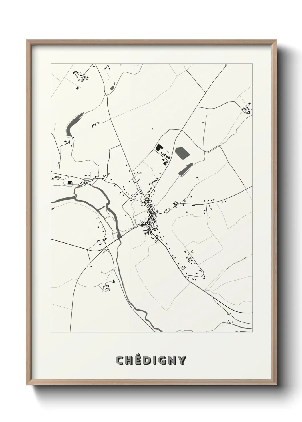 Un poster carteChédigny