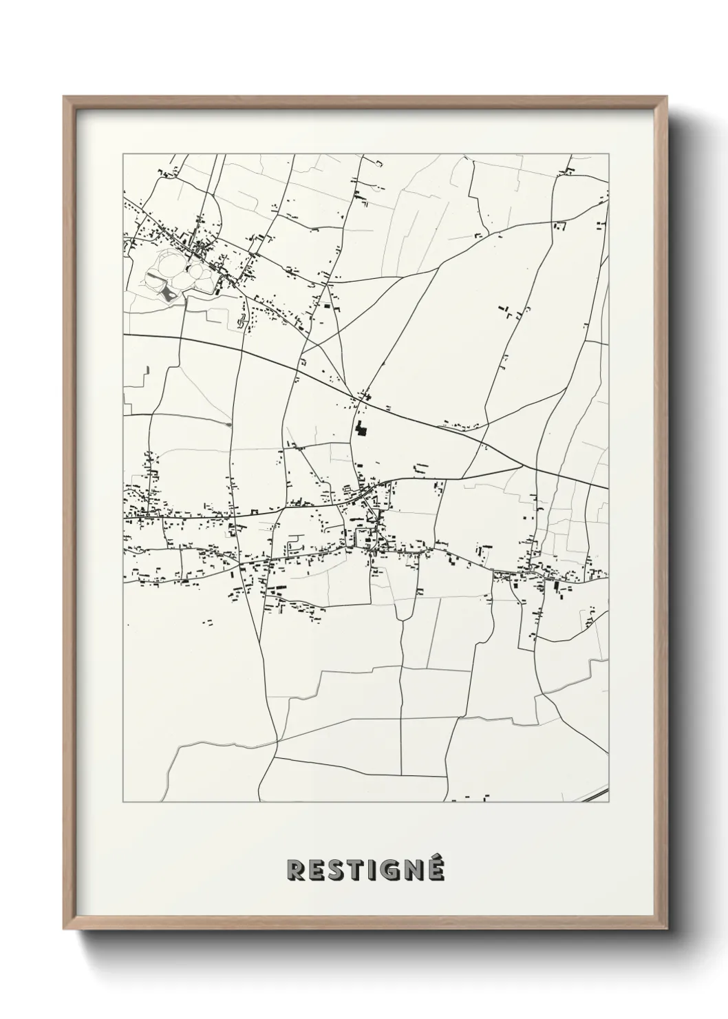 Un poster carteRestigné