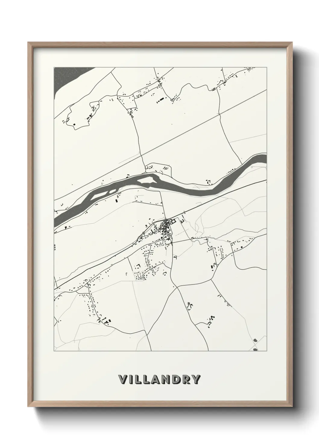 Un poster carteVillandry