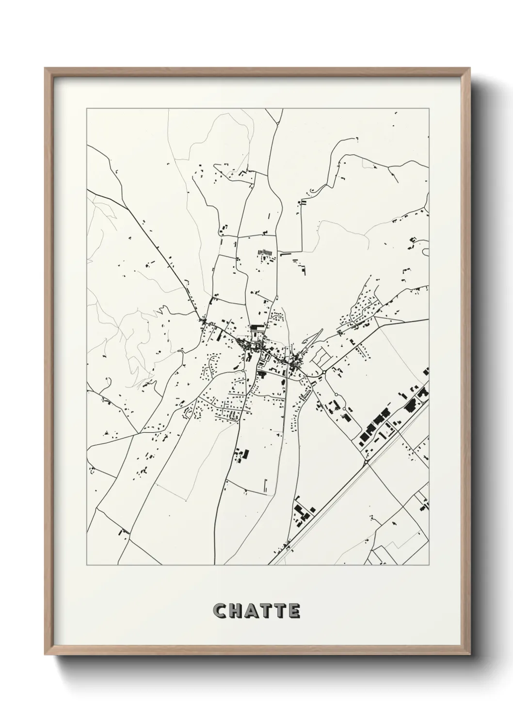 Un poster carteChatte