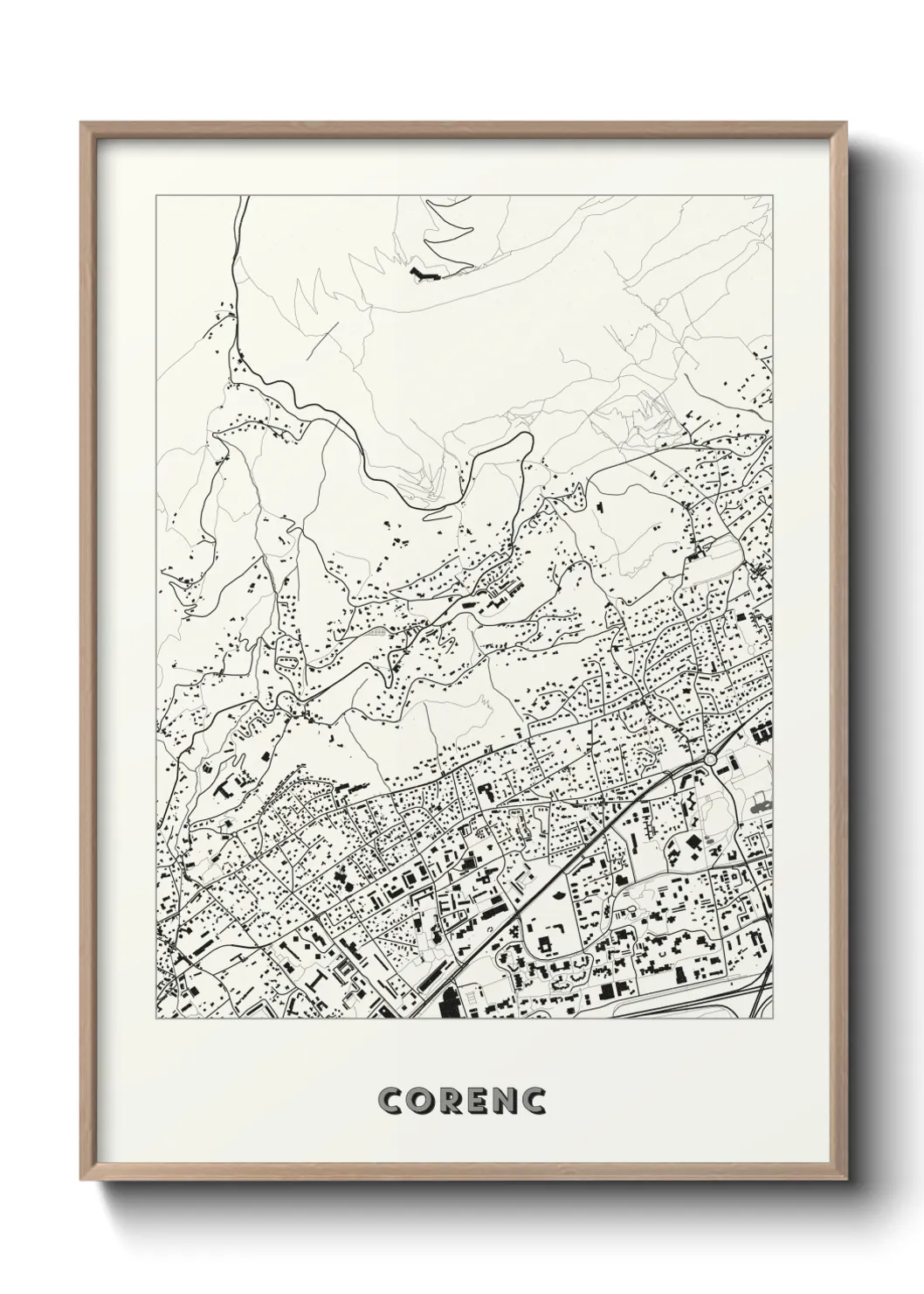 Un poster carteCorenc