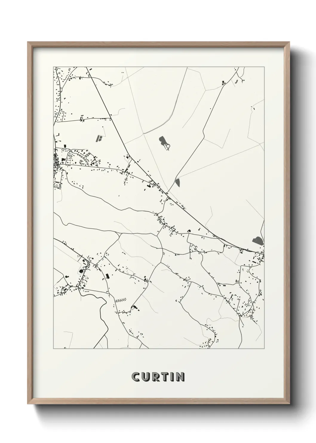 Un poster carteCurtin