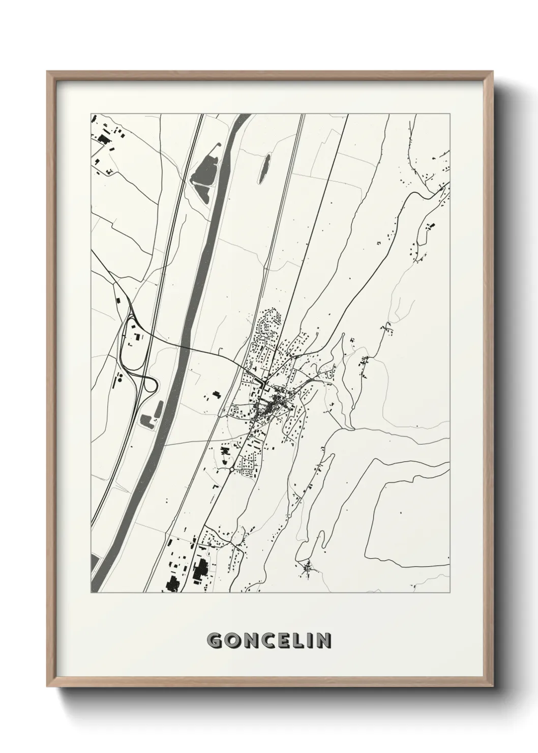 Un poster carteGoncelin