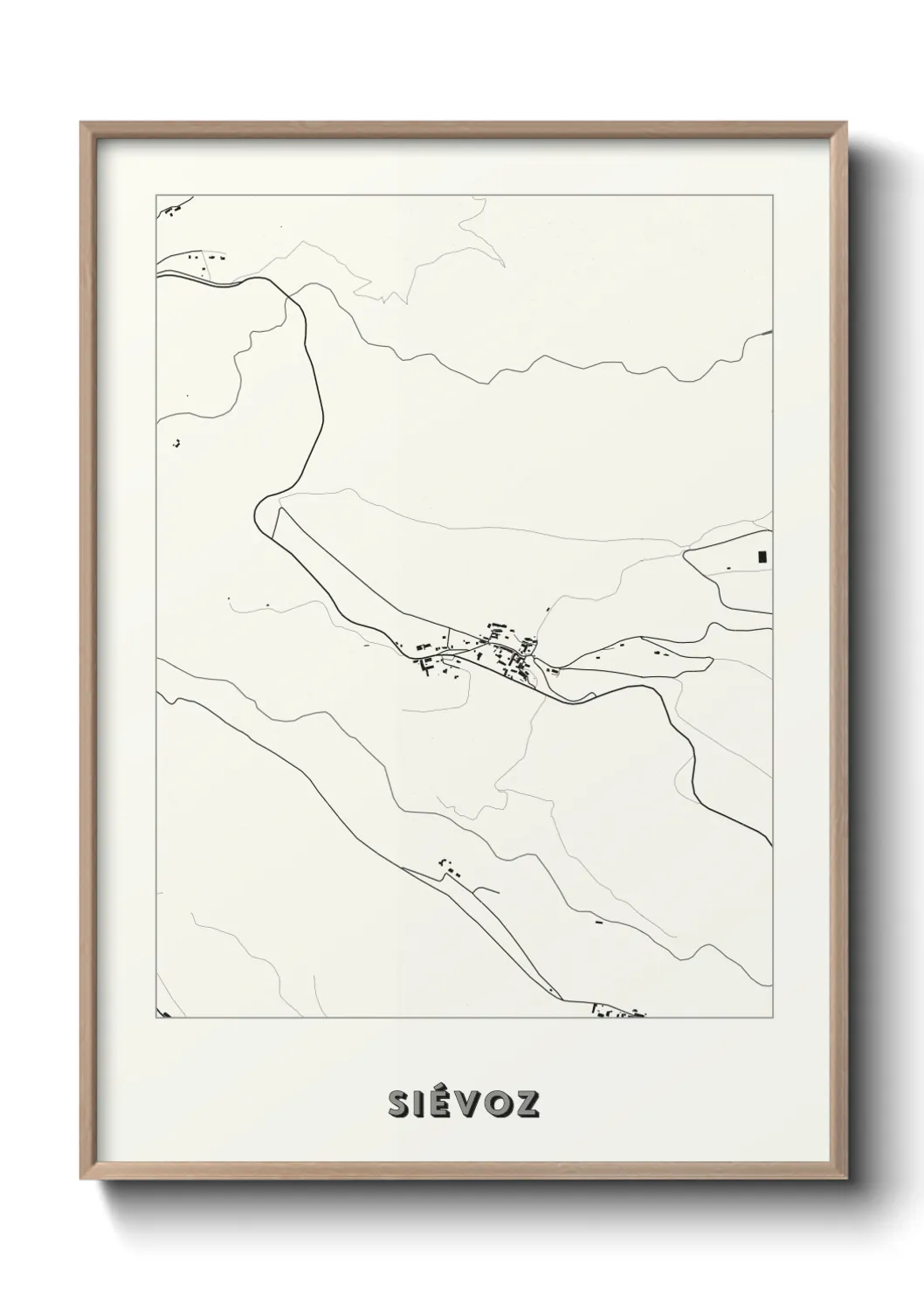 Un poster carteSiévoz