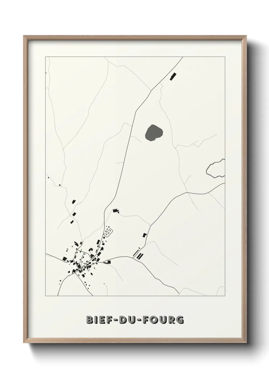 Un poster carteBief-du-Fourg