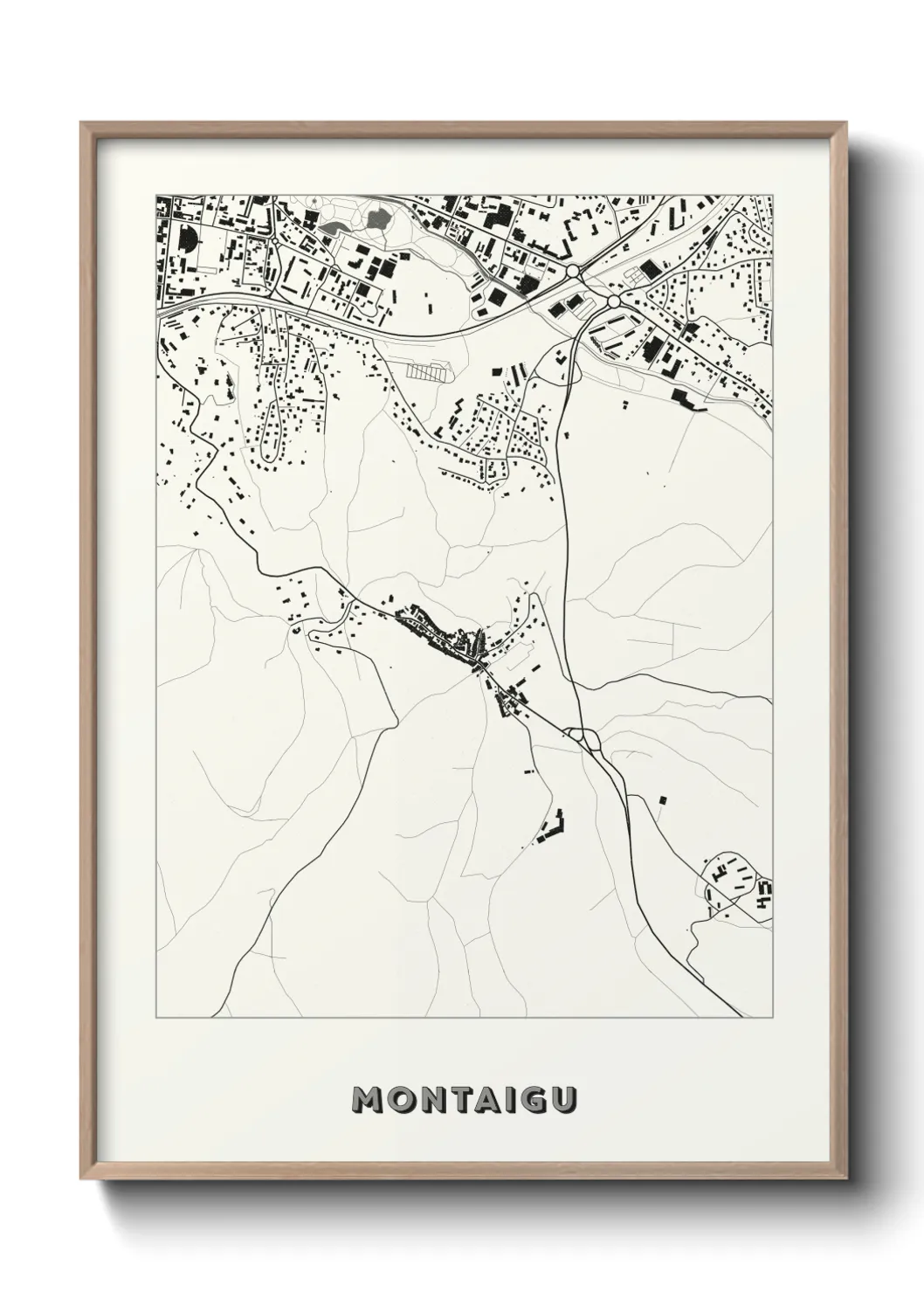 Un poster carteMontaigu