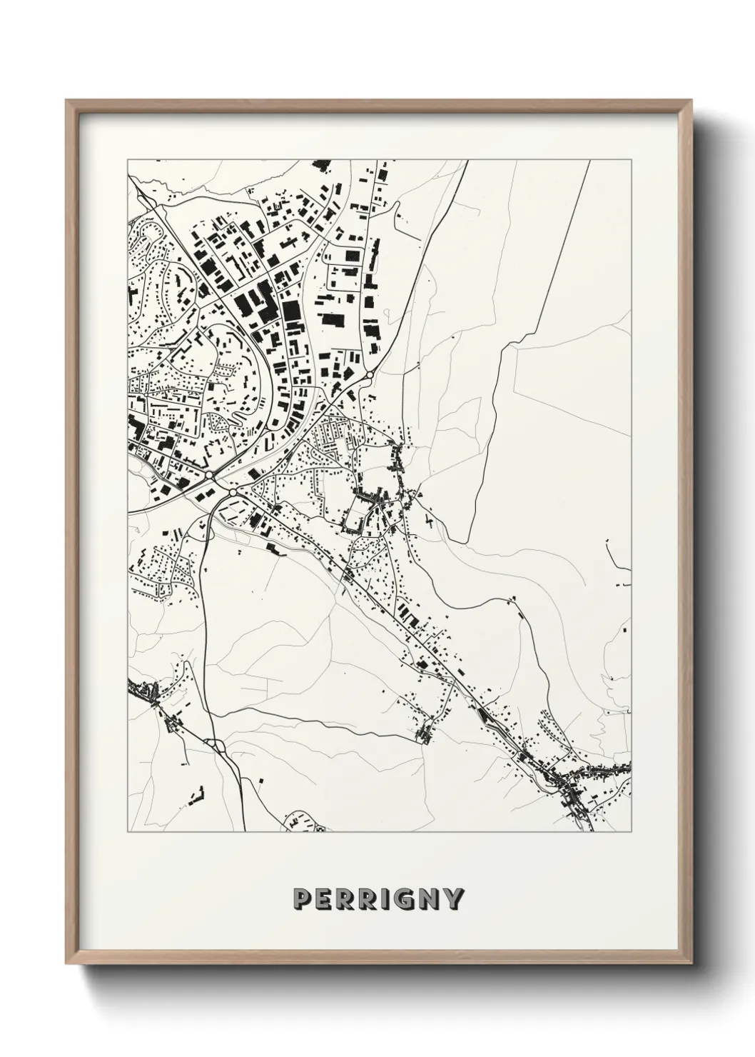 Un poster cartePerrigny