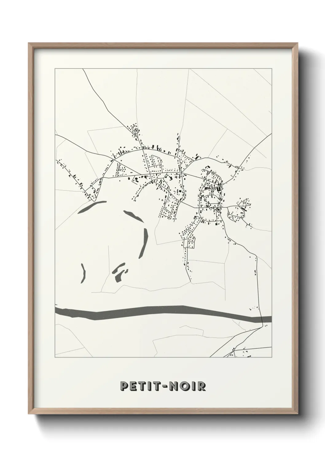 Un poster cartePetit-Noir