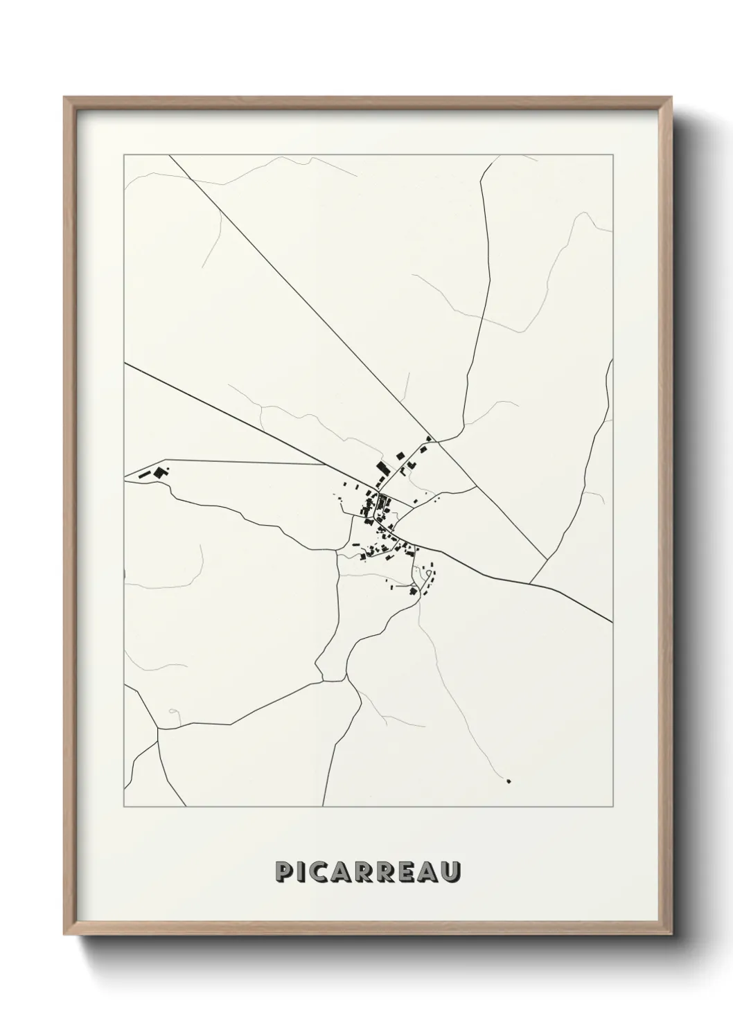 Un poster cartePicarreau