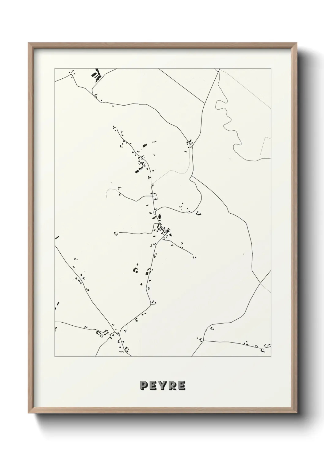 Un poster cartePeyre
