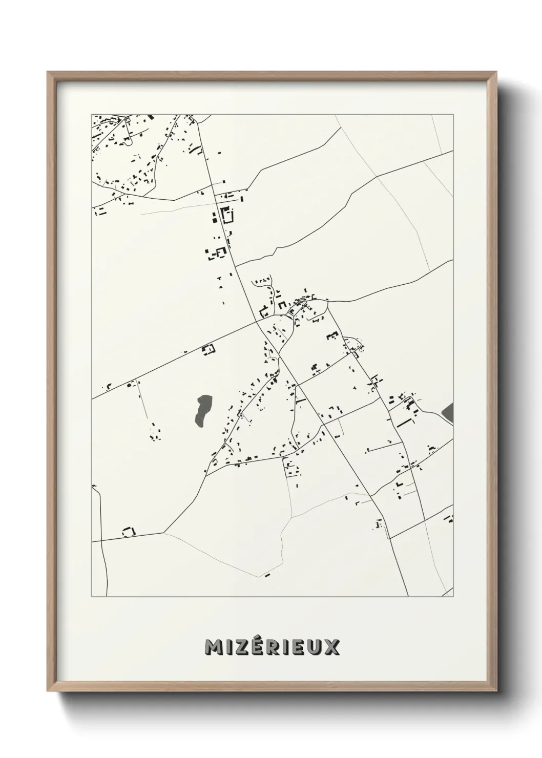 Un poster carteMizérieux